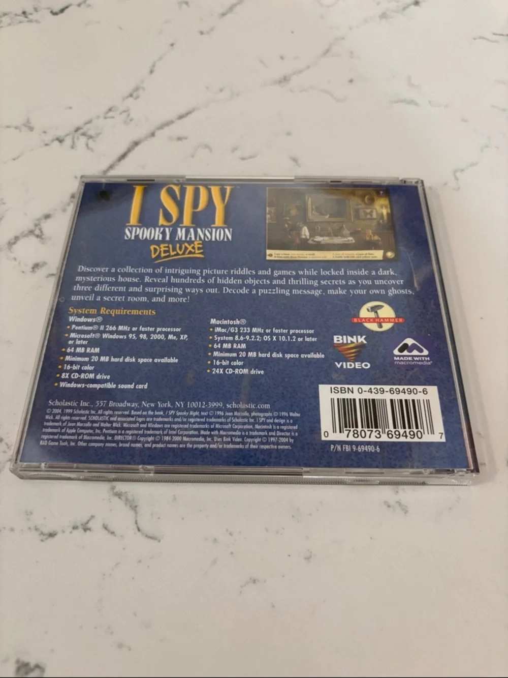 Scholastic I SPY Spooky Mansion Deluxe - PC game